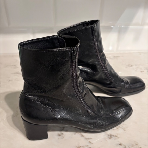 Franco Sarto Ankle Boots Black Size 8 - Picture 2 of 11
